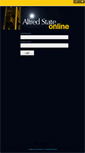 Mobile Screenshot of blackboard.alfredstate.edu