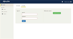 Desktop Screenshot of events.alfredstate.edu