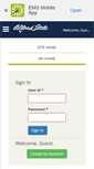 Mobile Screenshot of events.alfredstate.edu